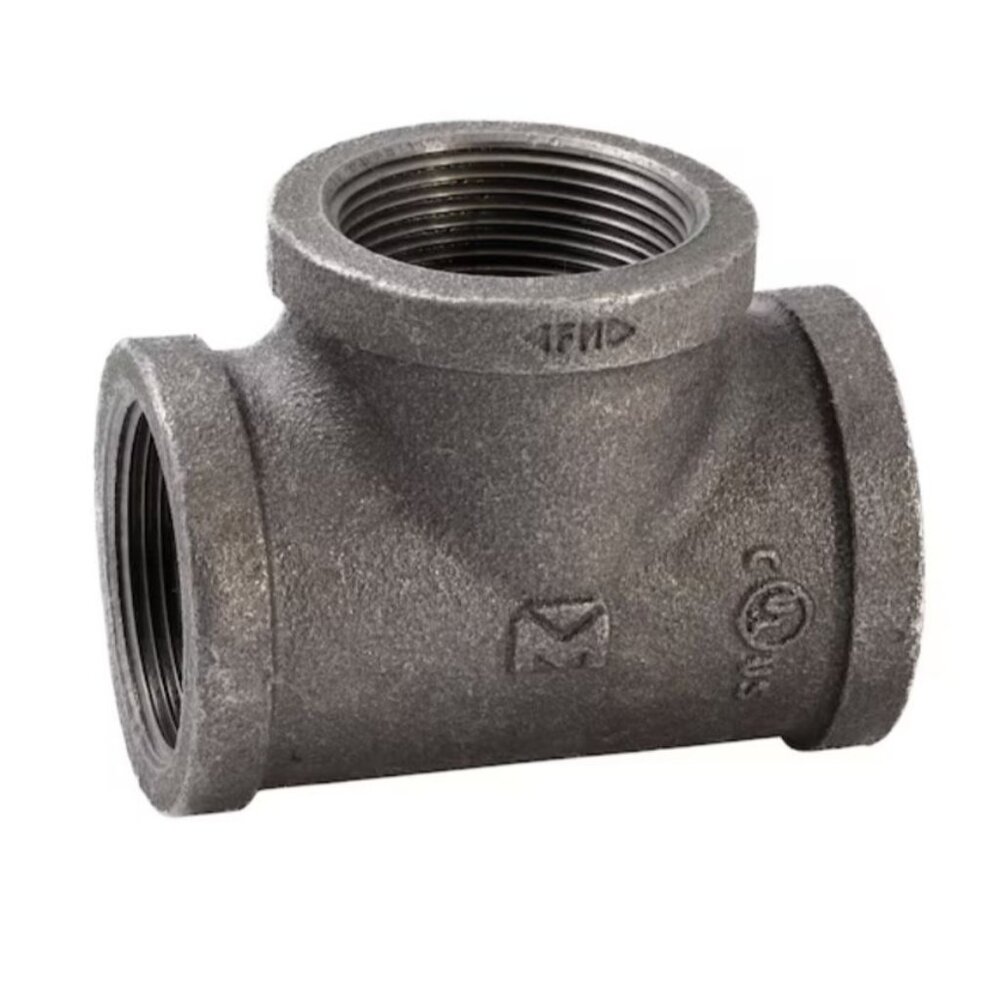 3 1-1/2" Tee Connector‎ - Secure Central Connection Plumbing HVAC Industrial NEW